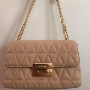 New Michael Kors Lambskin Bag